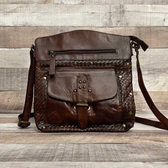 Leather Crossbody Bag - Picture 1 of 2